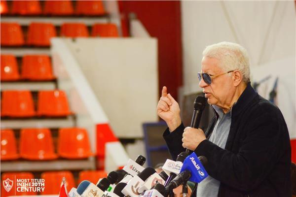 رئيس الزمالك مرتضى منصور