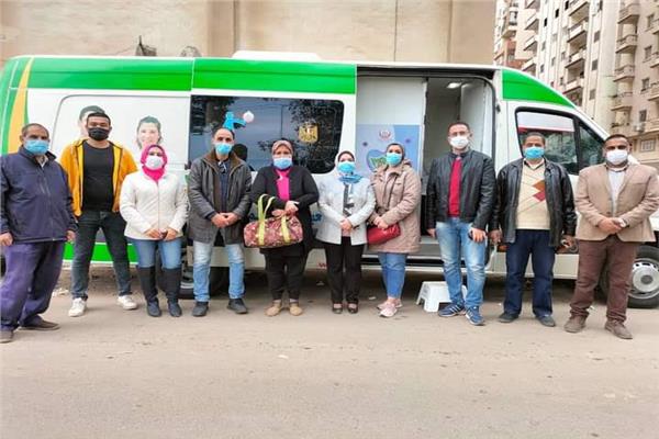 العيادات المتنقلة بالمنوفية