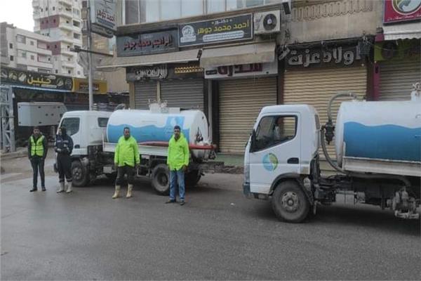 البحيرة: انتشار مكثف لسيارات الصرف الصحي