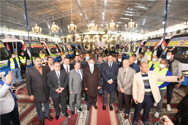   وزير النقل ومحافظ الدقهلية يدشنان المرحلة الثانية لمنظومة النقل الجماعي