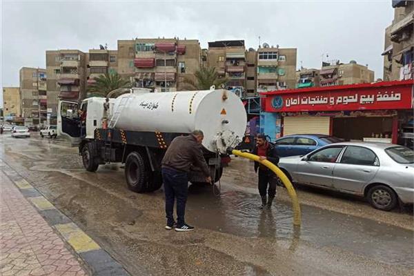  رفع درجة الاستعداد القصوى لمواجهة حالة الطقس الغير مستقرة ببور سعيد 