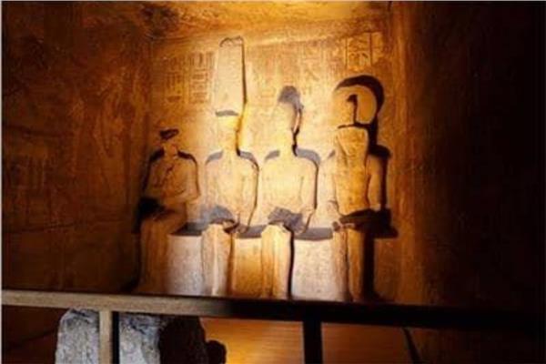   تعامد  الشمس على  معابد أبوسمبل 