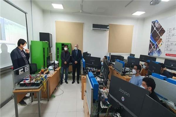  تعاون مصري كوري بجامعة بني سويف التكنولوجية
