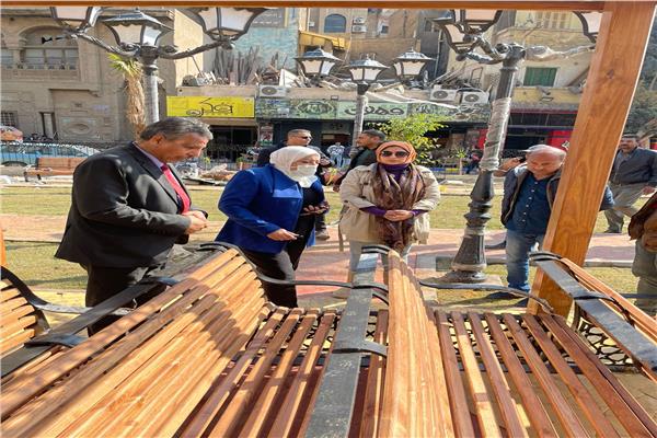 نائب محافظ القاهرة خلال جولة ميدانية بميدان السيدة زينب 