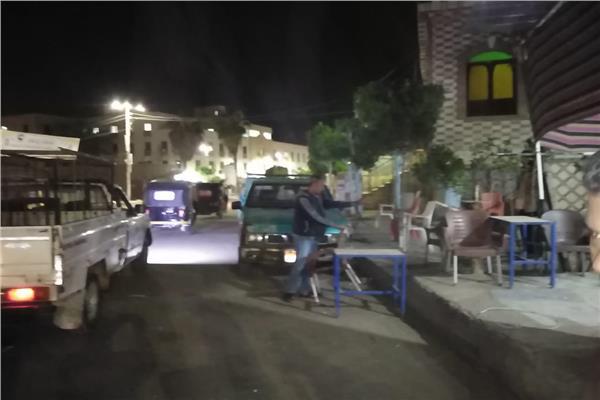 حملة إشغالات موسعة لضبط المخالفين بمنشأة القناطر