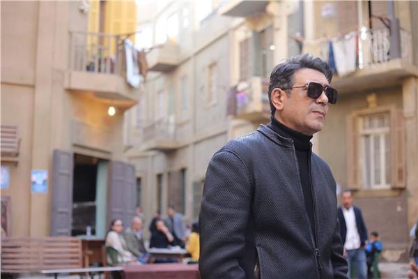 أحمد وفيق داخل كواليس تصوير «بيت الشدة»