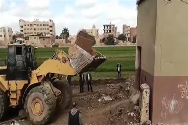 أعمال مشروع توسعة محور ٢٦ يوليو