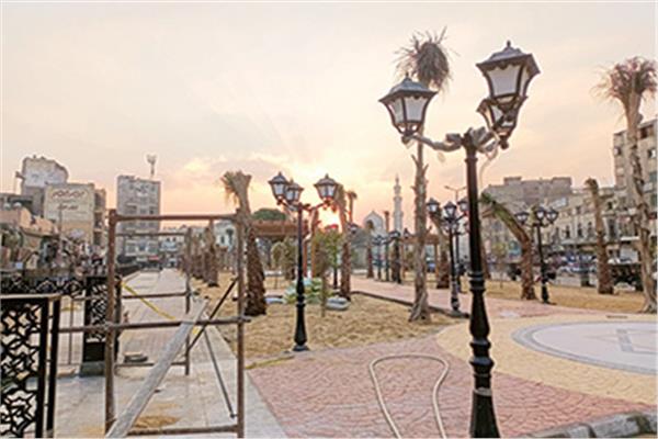 أعمال تطوير ميدان السيدة زينب