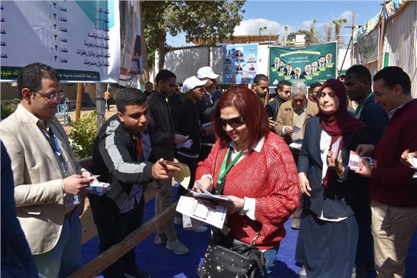 شاركة كثيفة لمهندسات أسيوط بالانتخابات النقابية مقارنة بالدورات الماضية 
