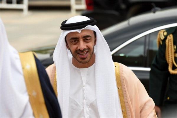 وزير الخارجية والتعاون الدولي الإماراتي الشيخ عبدالله بن زايد آل نهيان  