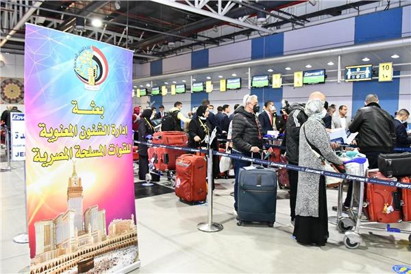 سفر بعثة عمرة شهر رجب  للقوات المسلحة