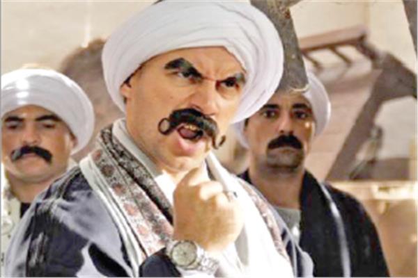 حمادة هلال فى مشهد من مسلسل «المداح»