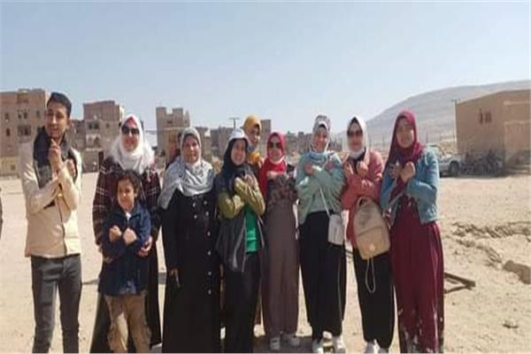جامعة سوهاج تنظم رحلة ترفيهية  لطلاب مركز نور البصيرة لذوى الإعاقة