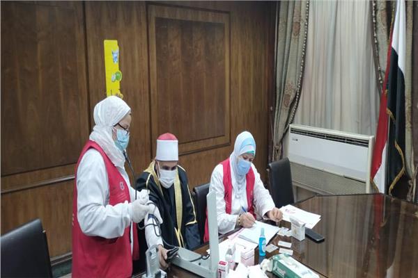 قافلة طبية لتطعيم المتخلفين