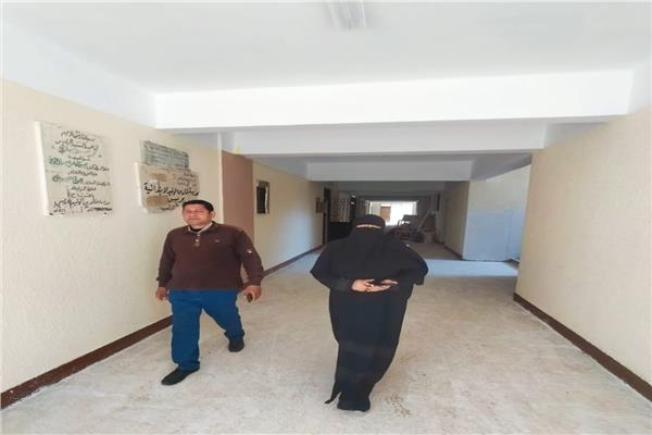 احدى مدارس قرية جريس بالمنوفية