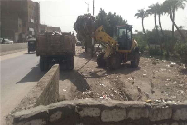 رفع 300 طن مخلفات بالحوامدية