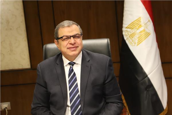  وزير القوي العاملة محمد سعفان