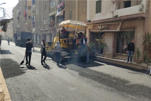 رصف ورفع كفاءة الطرق
