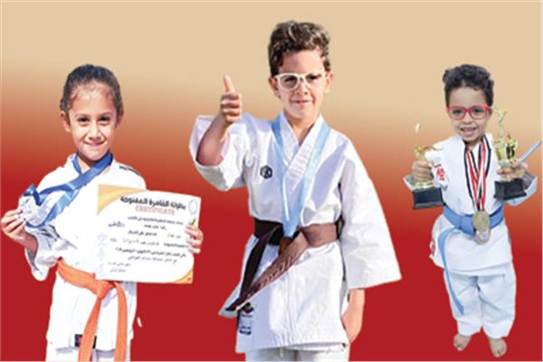  مقاتلو الكاراتيه الصغار