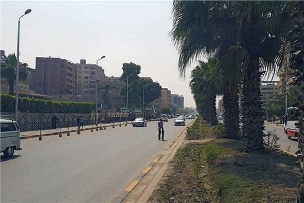 غلق كلى لشارع الأهرام بالجيزة