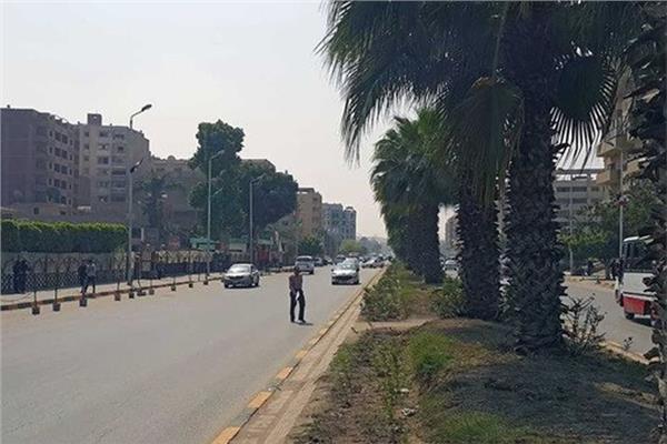 غلق شارع الأهرام