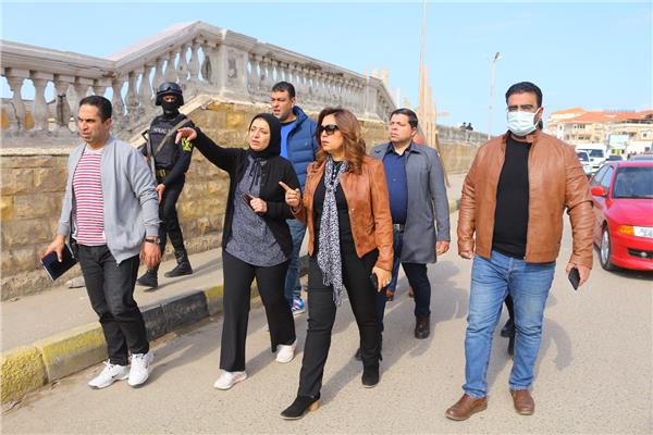محافظ دمياط تتابع الأعمال الأولية ببعض المشروعات بمدينة رأس البر