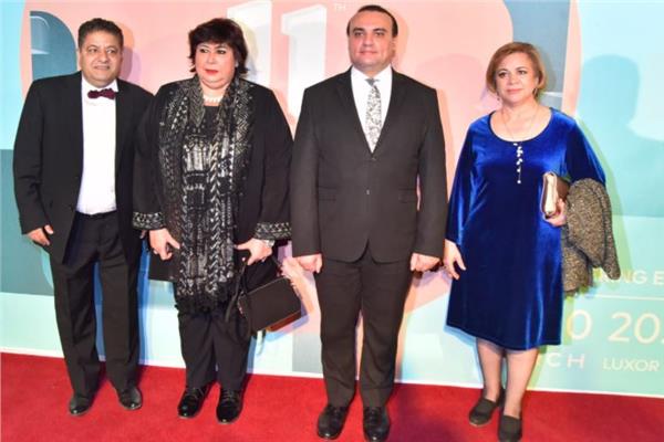 وزيرة الثقافة إيناس عبد الدايم وحضور مهرجان الأقصر للسينما الأفريقية