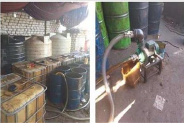  إحباط بيع 2 مليون لتر مواد بترولية في السوق السوداء وضبط 217 طن أغذية فاسدة| فيديو  