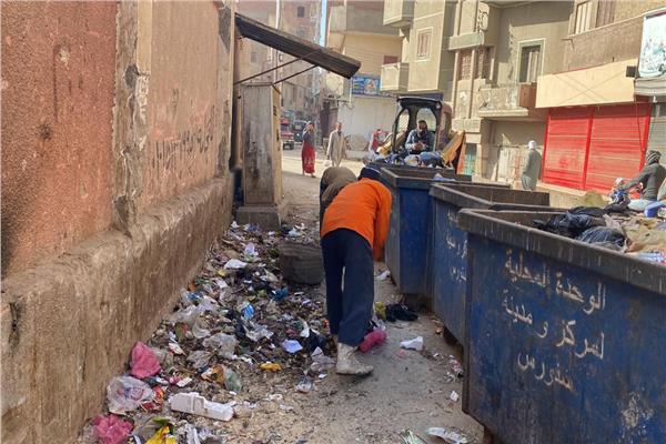 رفع 15 ألف طن قمامة وإزالة 953 حالة إشغالات