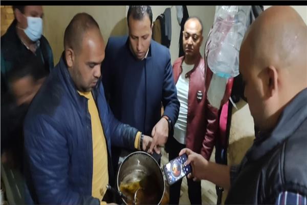 غلق وتشميع مطعم شهير بالجيزة