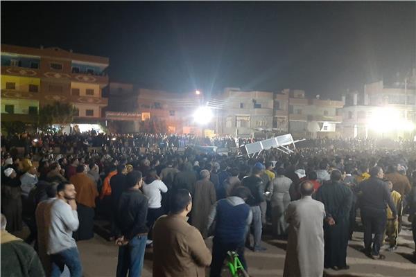 قريه طاروط بالشرقية تودع شبابها بالدموع