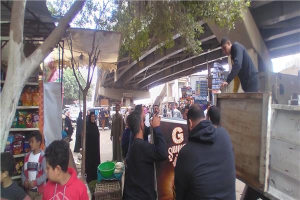 حملة موسعة بعزبة المطار «شمال الجيزة»
