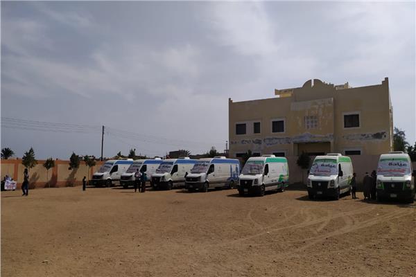 قوافل طبية بنى سويف