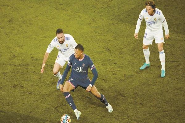 الريال وباريس قمة منتظرة فى دورى الأبطال اليوم 
