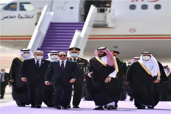 الرئيس السيسي والأمير محمد بن سلمان