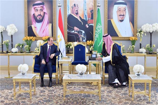 الرئيس السيسي وولى العهد السعودى