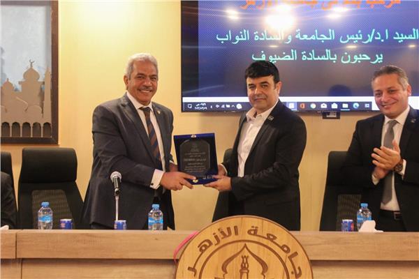 تعاون بين جامعة الأزهر ومعهد المحاسبين في الشرق الأوسط وأفريقيا IMA