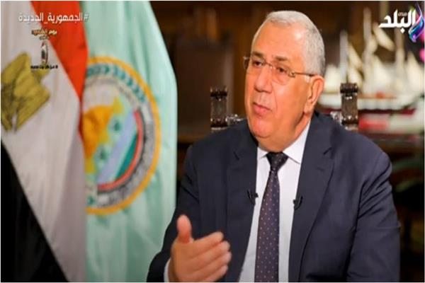 السيد القصير، وزير الزراعة واستصلاح الأراضي