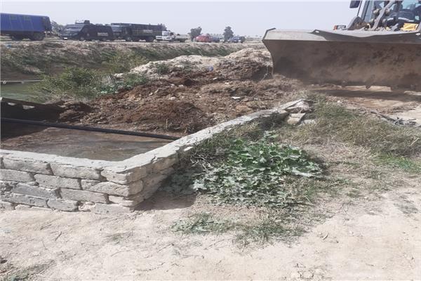  تنفيذ 194 قرار إزالة مباني وتعديات على أراضي زراعية مملوكة للدولة بالاسكندرية