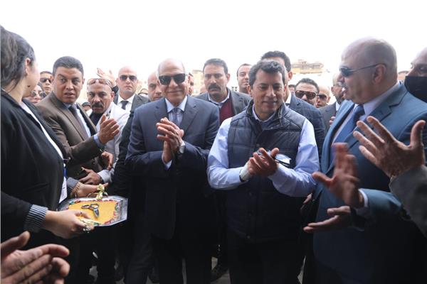 صبحي وراشد يفتتحان منشآت شبابية ورياضية بنادي حدائق الأهرام| صور