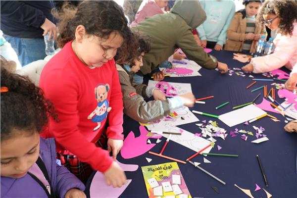 أنشطة متنوعة للطفل بمعرض داندي مول الأول للكتاب