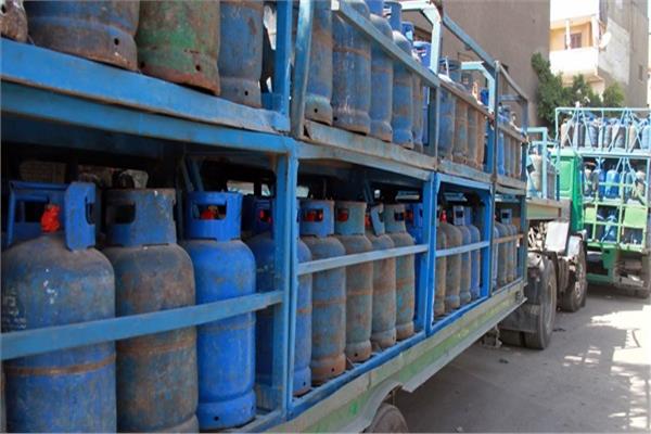 ضبط 350 إسطوانة غاز بوتاجاز