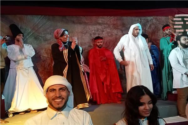 فعاليات العرض المسرحي بثقافة مطروح 