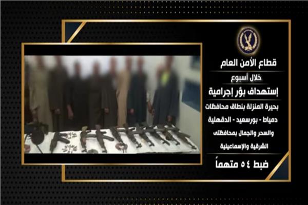 سقوط 2000 متهم وضبط مخدرات بـ232 مليون جنيه