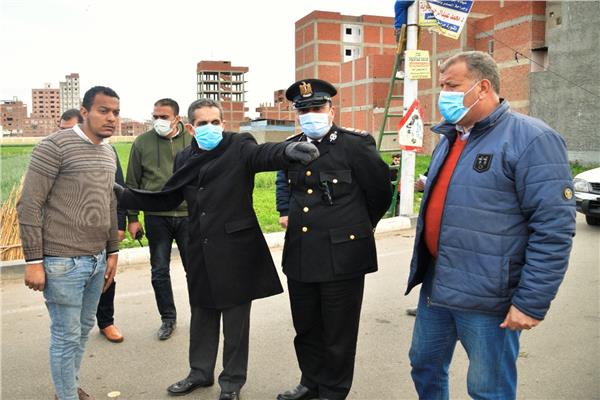 جولة تفقدية لمحافظ الغربية بشوارع طنطا