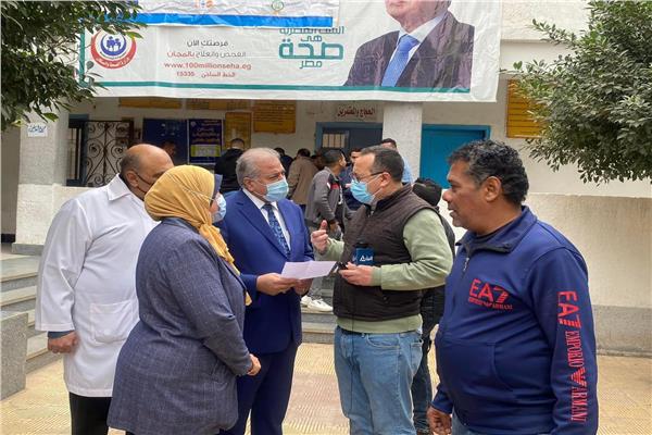 جولة وكيل وزارة الصحة بالقليوبية