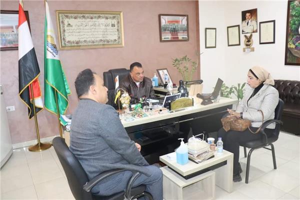 تعاون بين الشباب والرياضة و المجلس القومي للمرأة بالجيزة 
