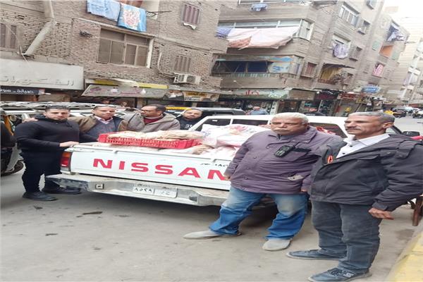 ضبط 750 كيلو لحوم فاسدة داخل ثلاجة بـ«عزبة المطار»