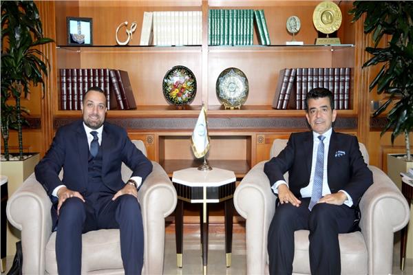 الدكتور سالم بن محمد المالك ورئيس الاستراتيجية التنفيذي في منصة نبض