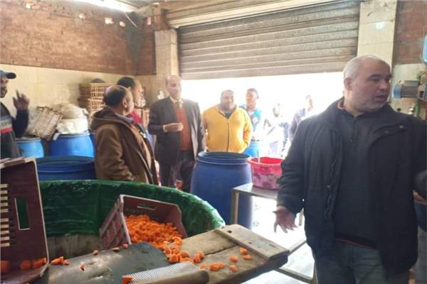 ضبط 10طن "طرشي" منتهي الصلاحية بالقليوبية 